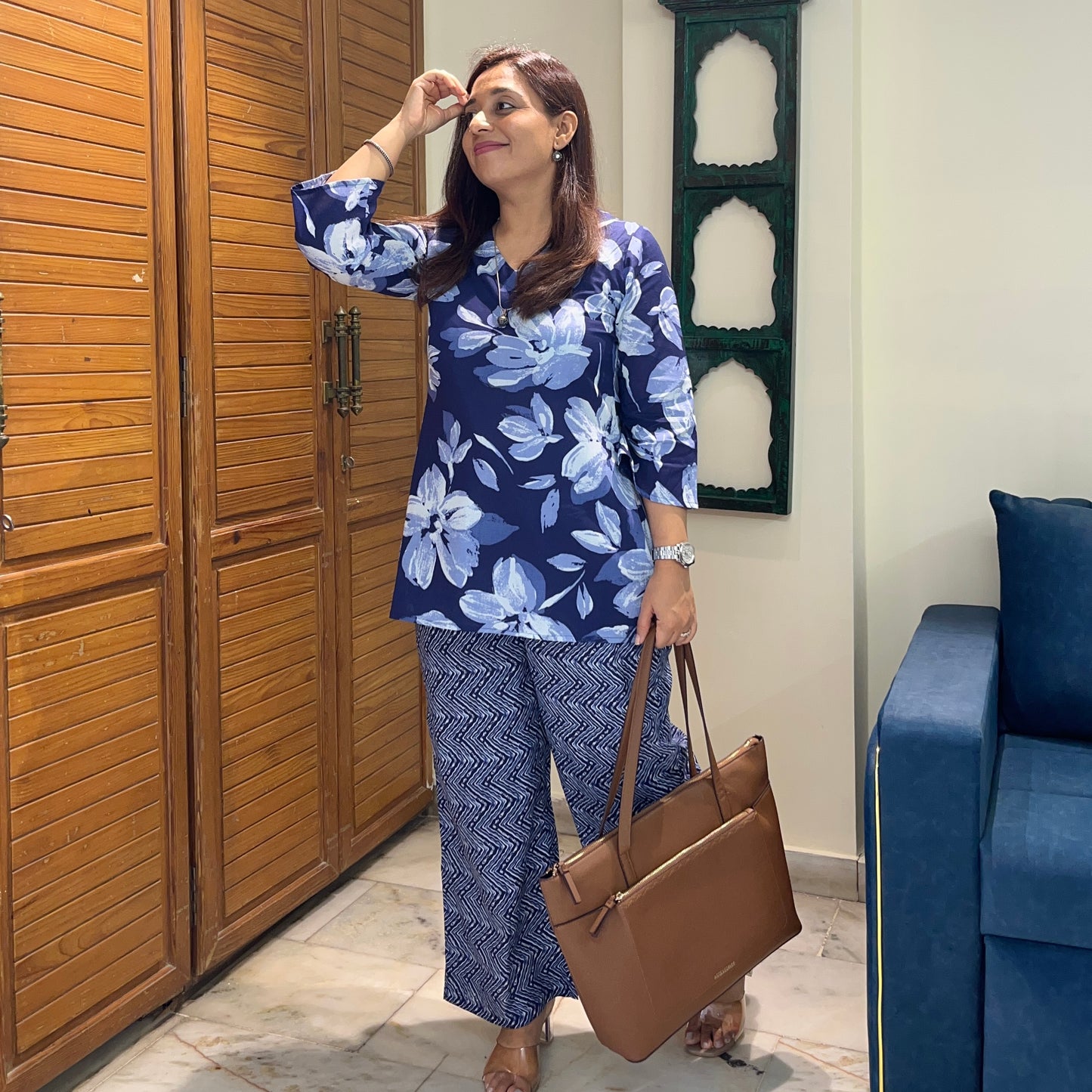 Rang Coord Set - Indigo