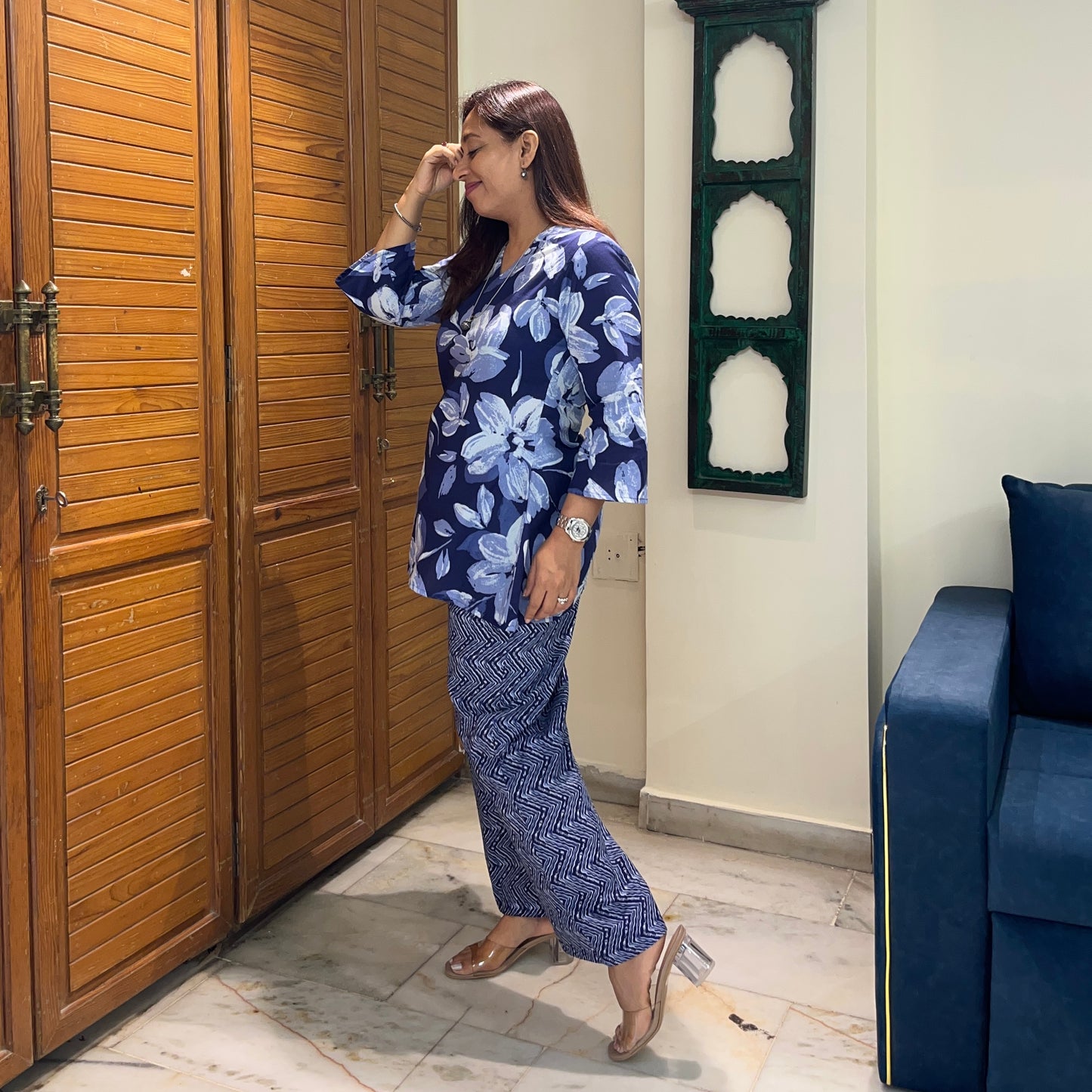 Rang Coord Set - Indigo