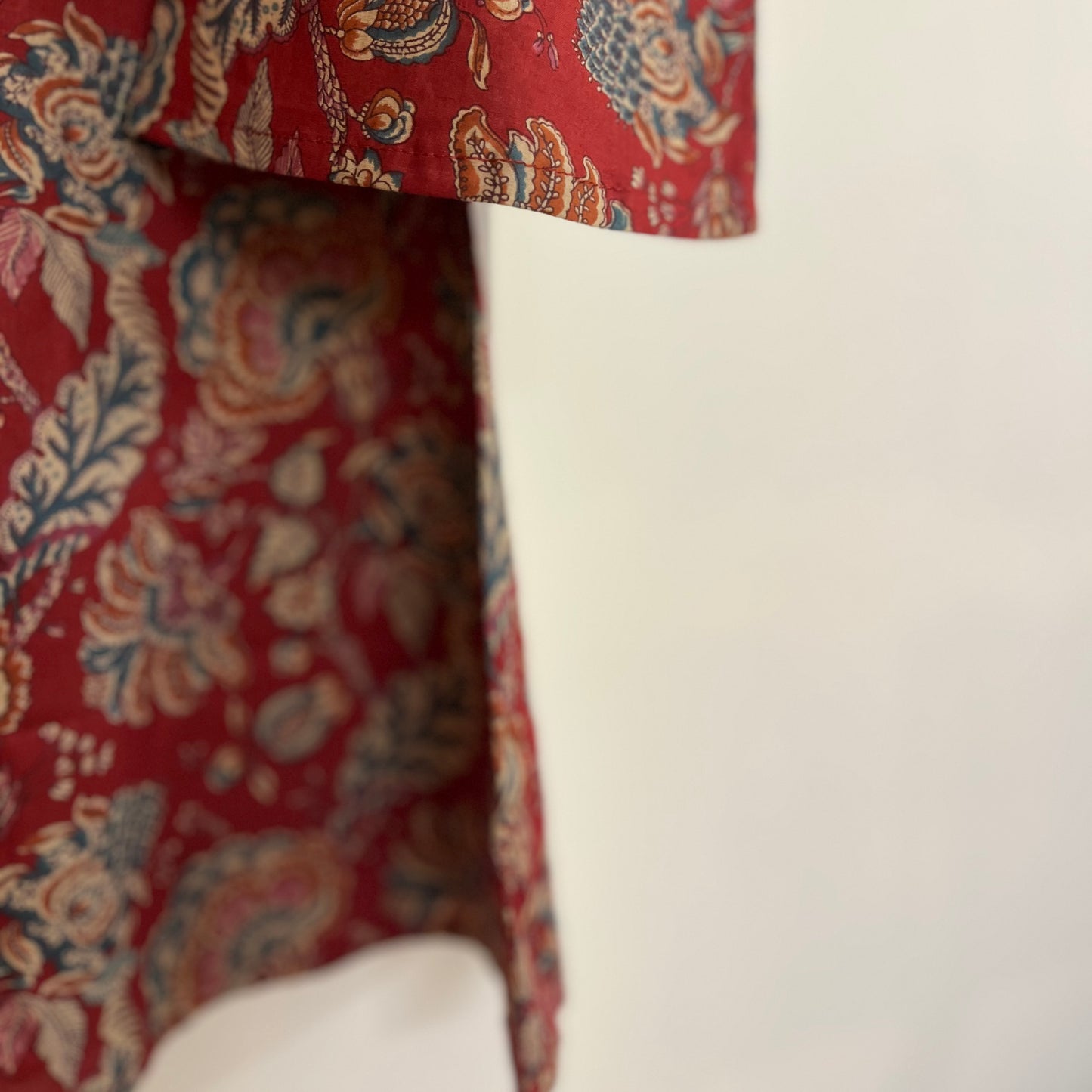 Rang Coord Set - Maroon Floral