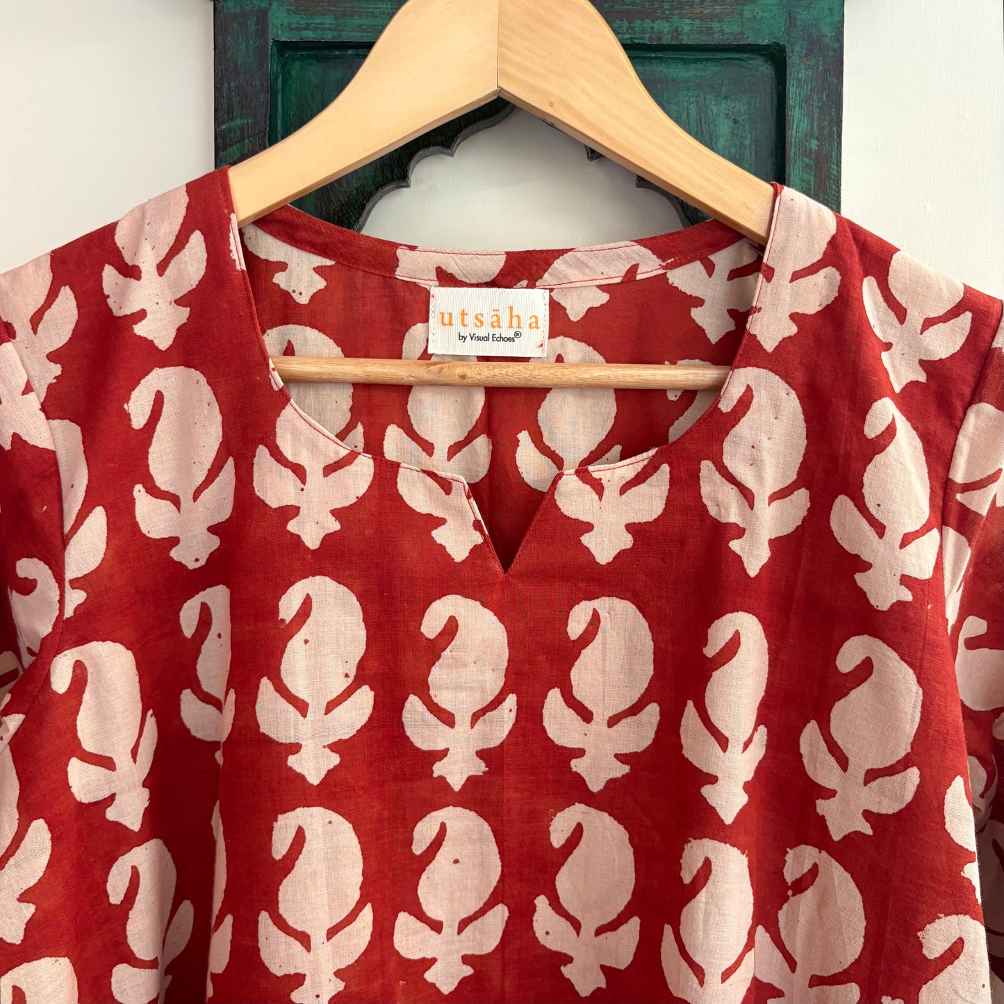 Bagru Hand Block Printed Kurta