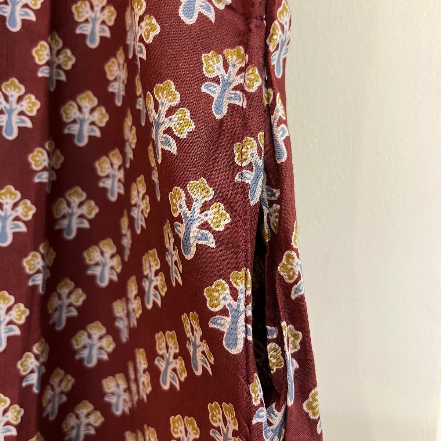 Noodle Strap Pure Cotton Dress 2.0 - Maroon