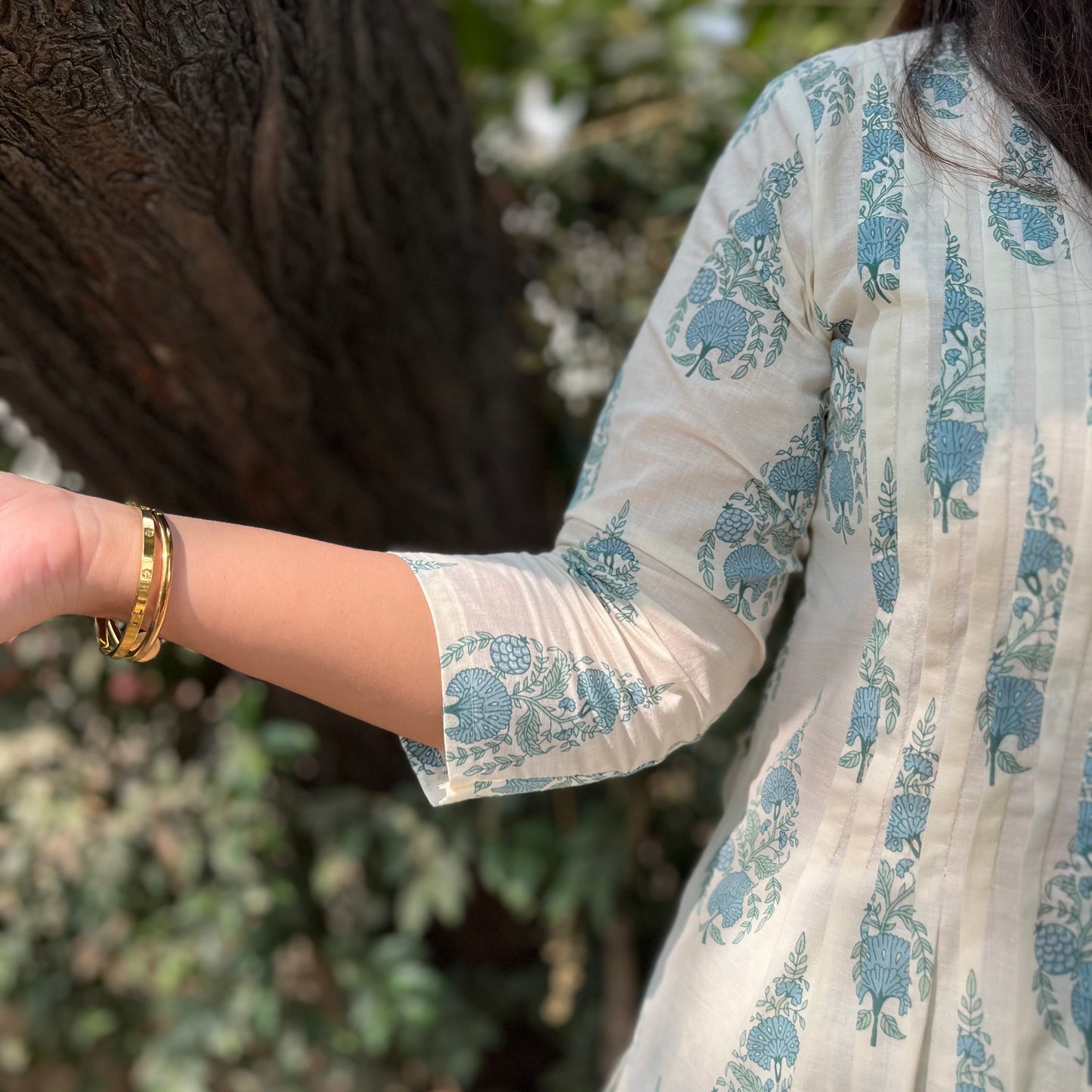 Sehaj Kurta Set (Kurta & Pant) - Blue