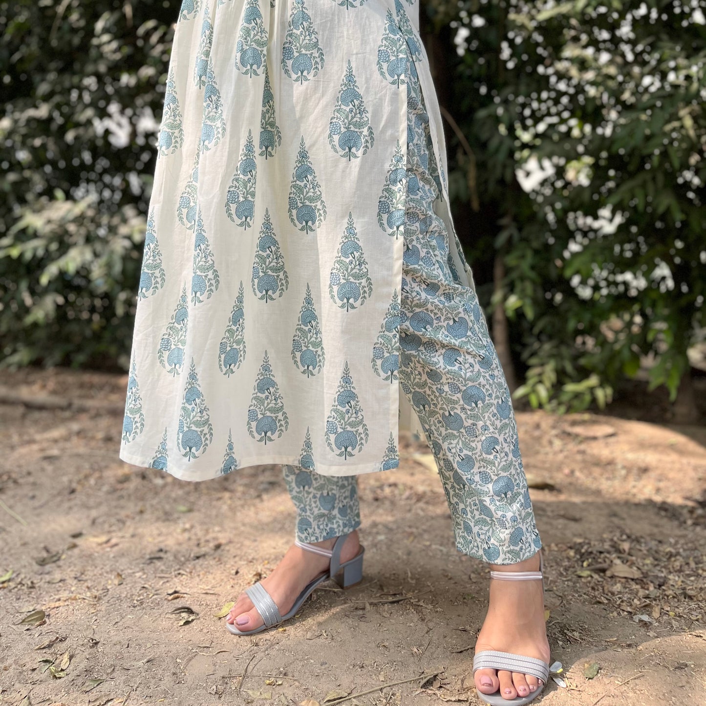 Sehaj Kurta Set (Kurta & Pant) - Blue