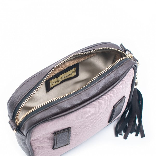 Elegant Mauve Sling Fanny Bag