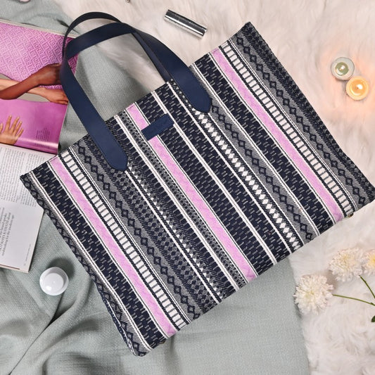 All Day Tote - Striped Affair