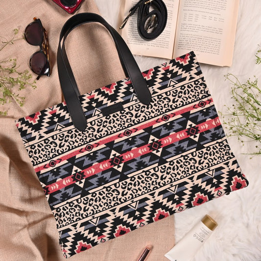 All Day Tote - Tribal Drama