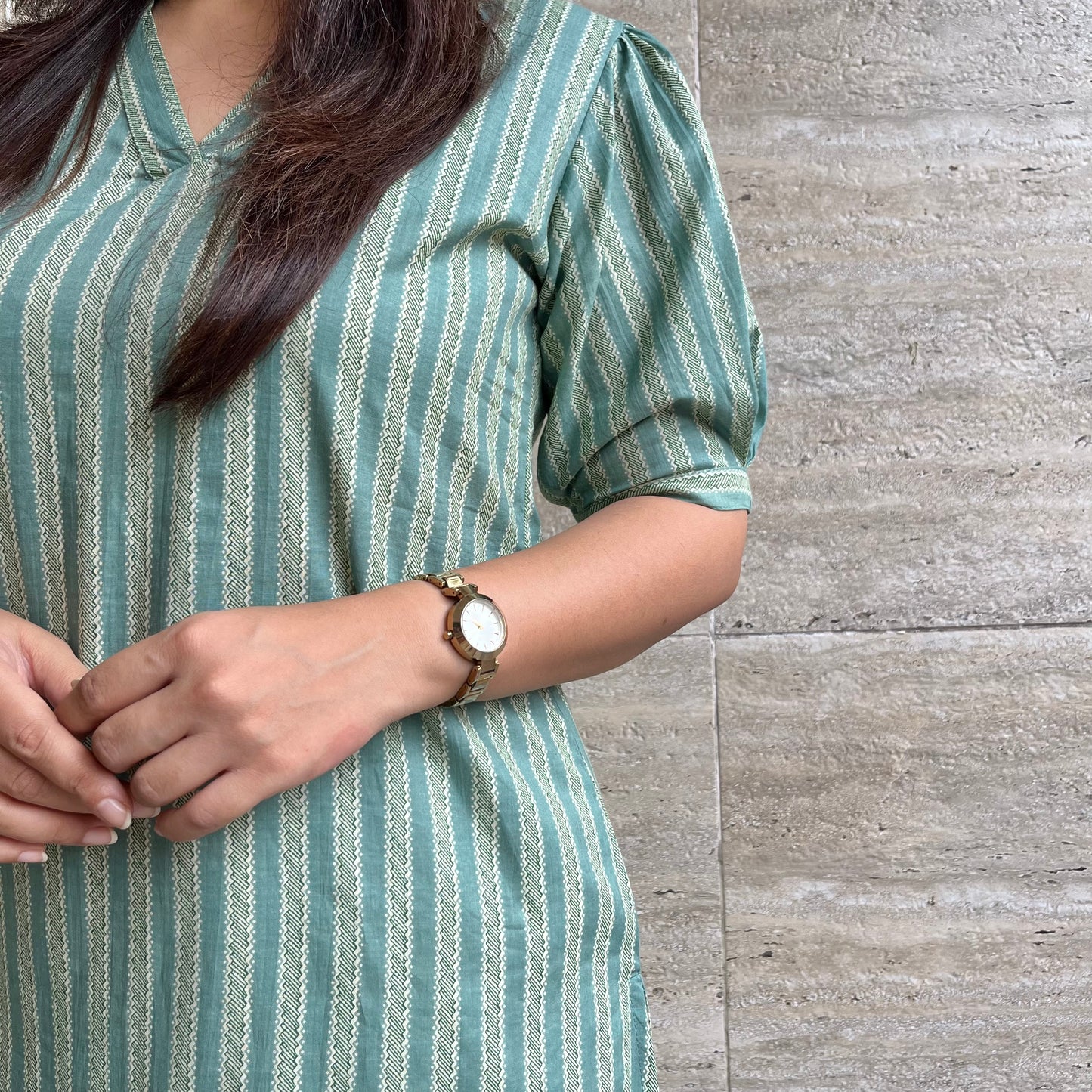 Myra Everyday Pure Cotton Kurta - Teal