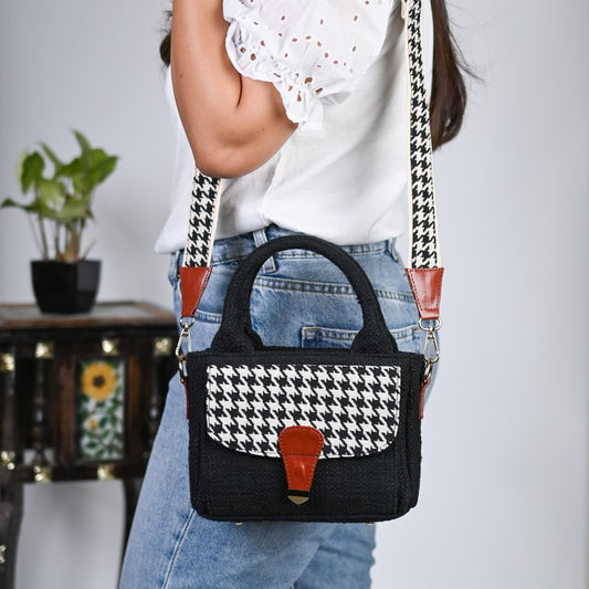 Boho Chic Sling Handbag - Mono Magic