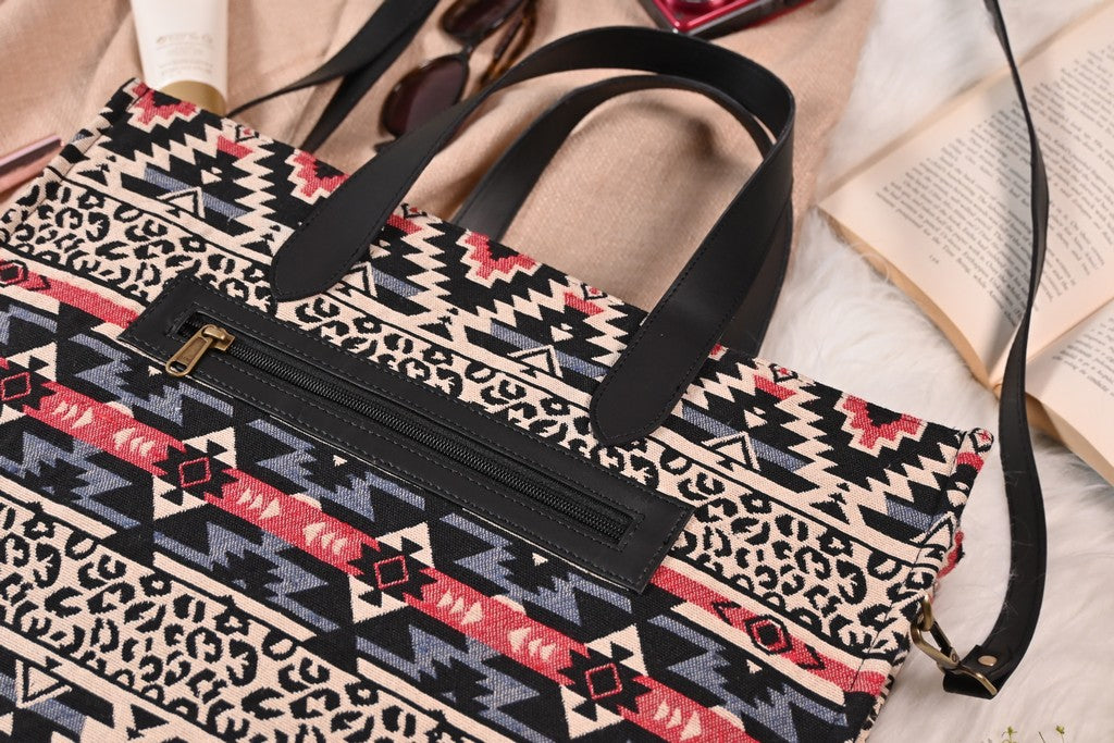 All Day Tote - Tribal Drama