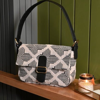 Geometric Glam - Baguette Bag