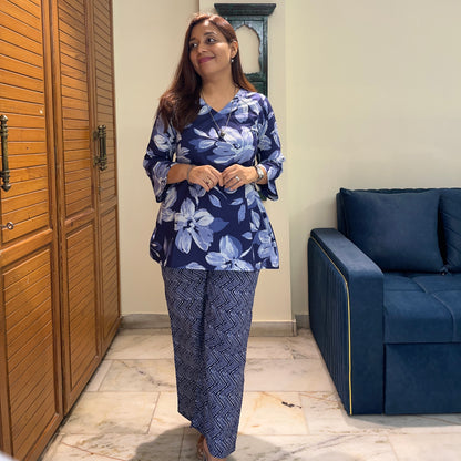 Rang Coord Set - Indigo