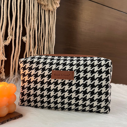 Boho Box Pouch - Monochrome Magic