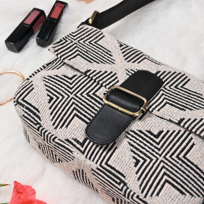 Geometric Glam - Baguette Bag