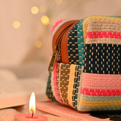 Boho Box Pouch - Neon Drama