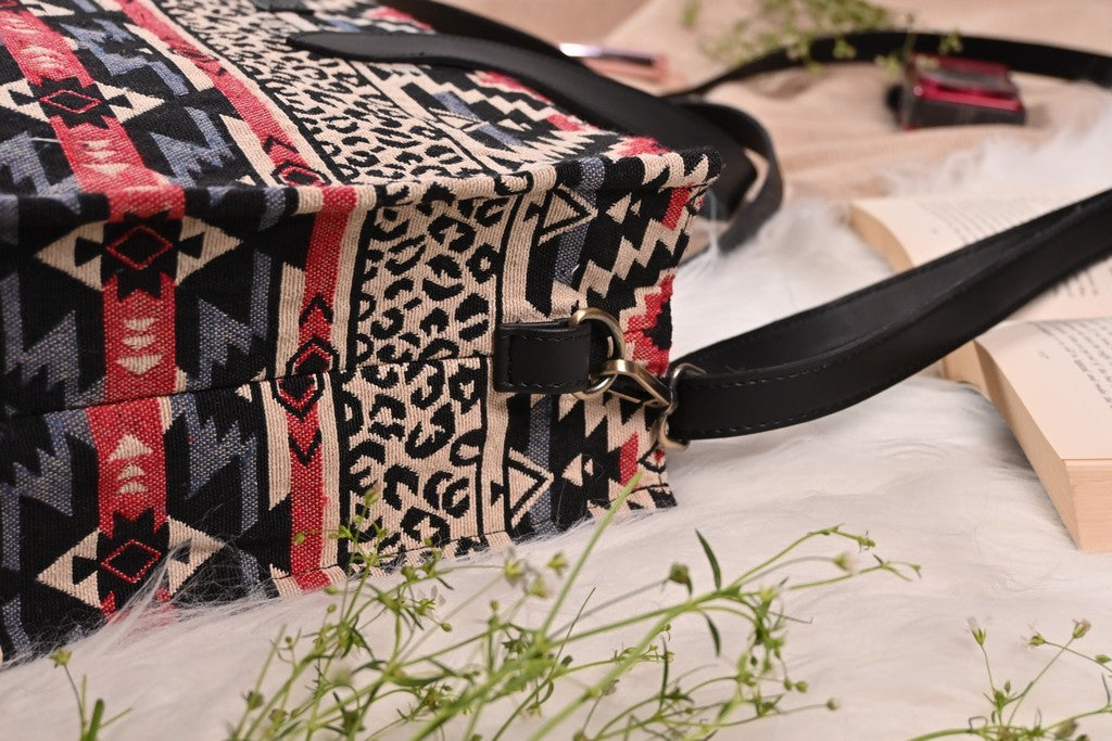 All Day Tote - Tribal Drama