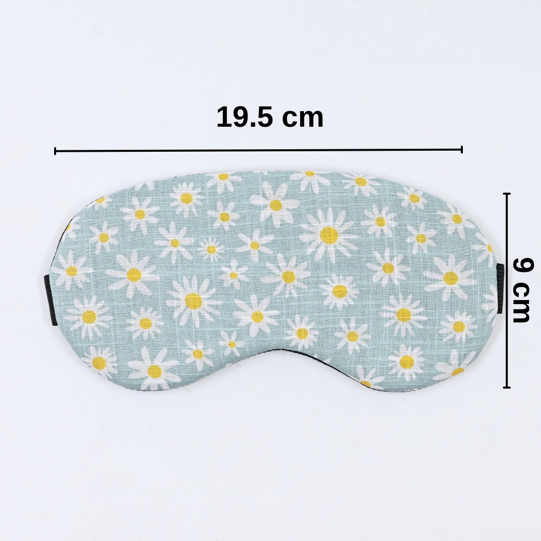 Cotton Sleeping Eye Mask - Daisy