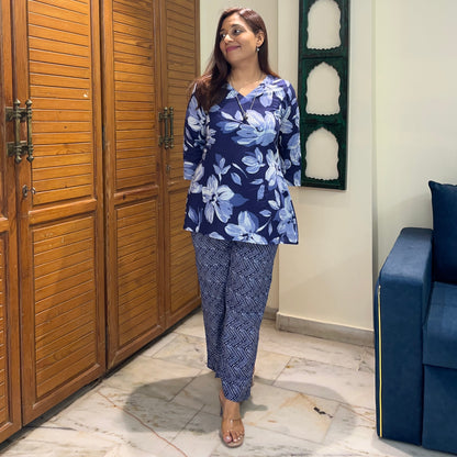 Rang Coord Set - Indigo