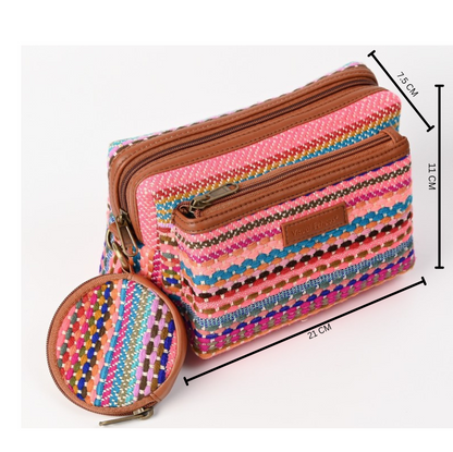 Box Sling Bags - Multicolour Mania