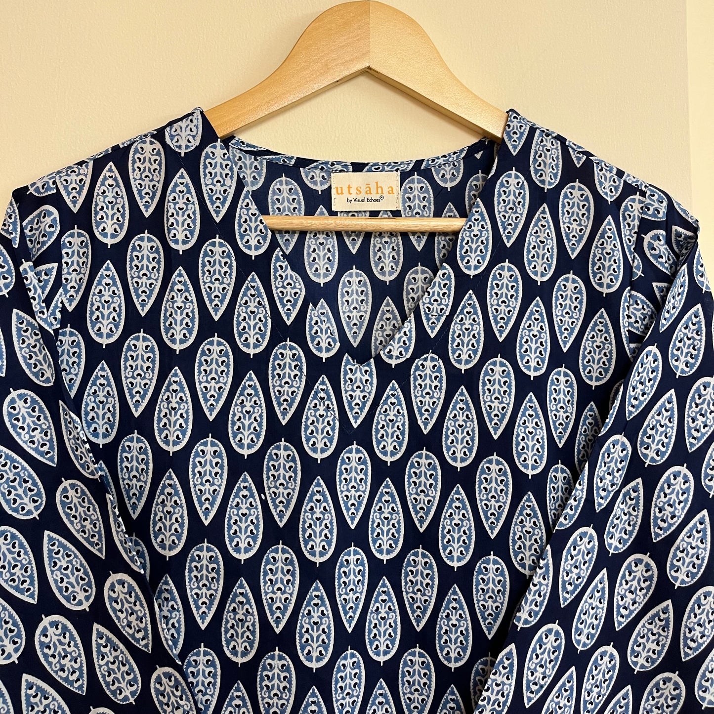 Rang Coord Set - Blue Motif