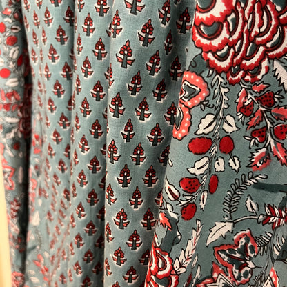 Gul Kurta Dress_Teal