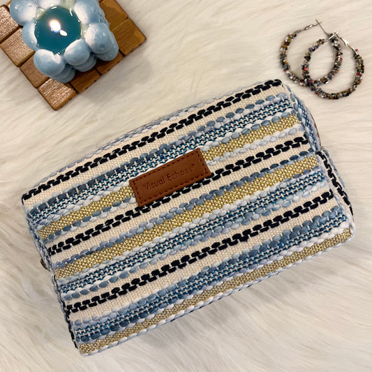 Boho Box Pouch - Blue Bliss