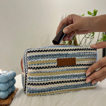 Boho Box Pouch - Blue Bliss