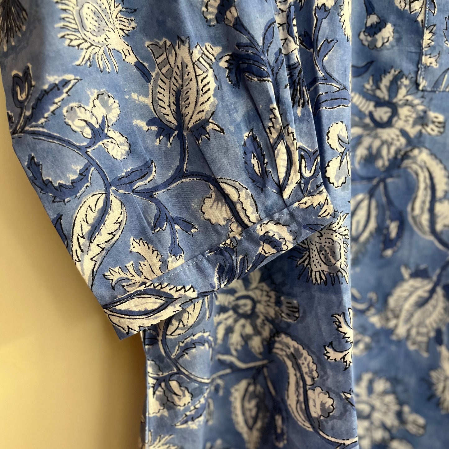 Neer Coord Set (Kurta & Pant) - Blue