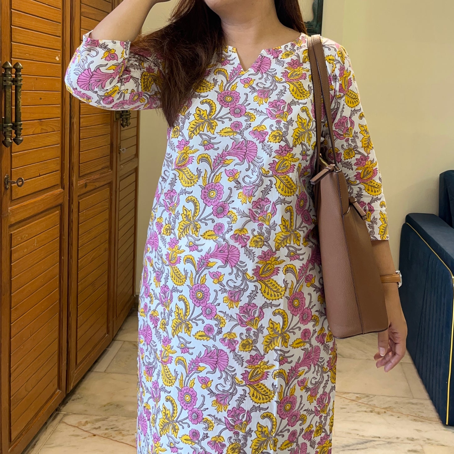 Saadgi 2.0 - Handblock Printed Everyday Kurtas - White