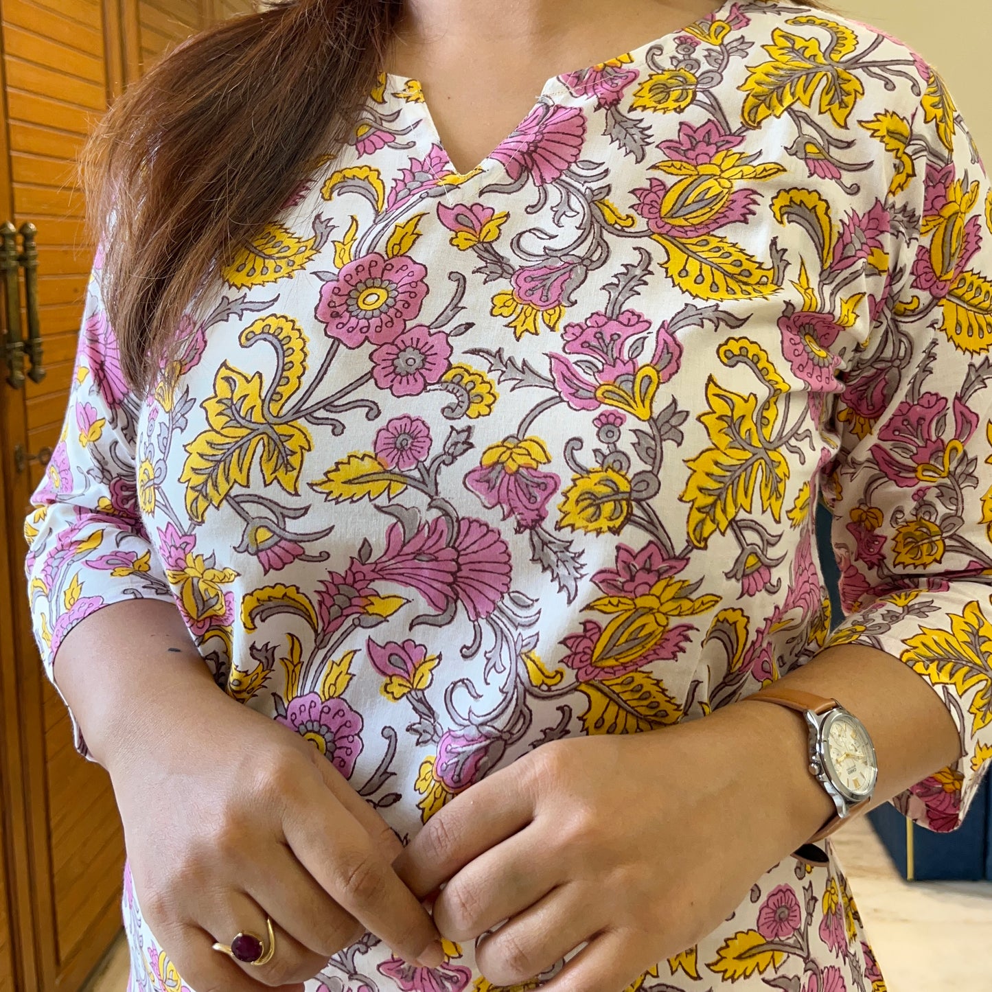 Saadgi 2.0 - Handblock Printed Everyday Kurtas - White