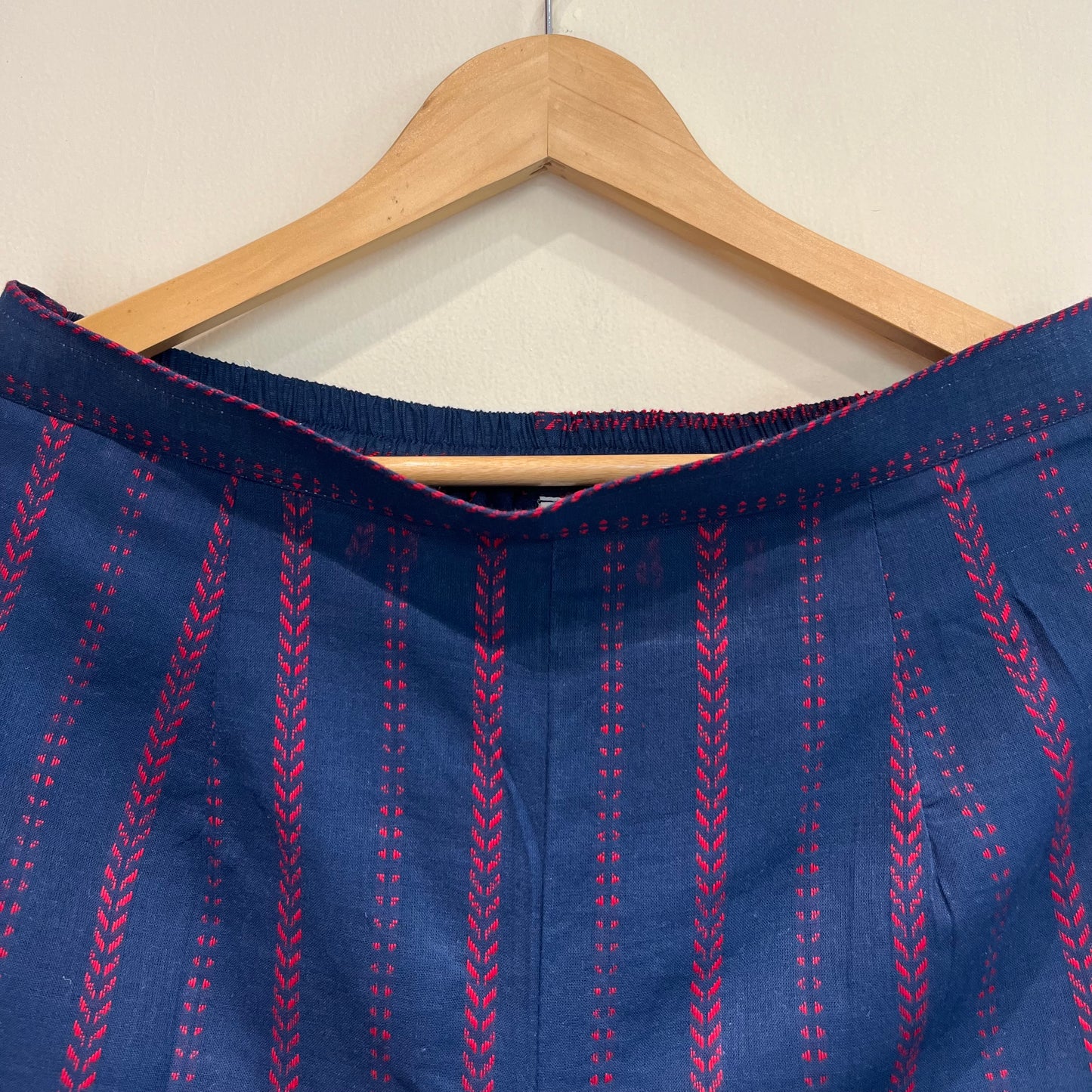 Kapaas Hondloom Cotton Kurta Set_Blue