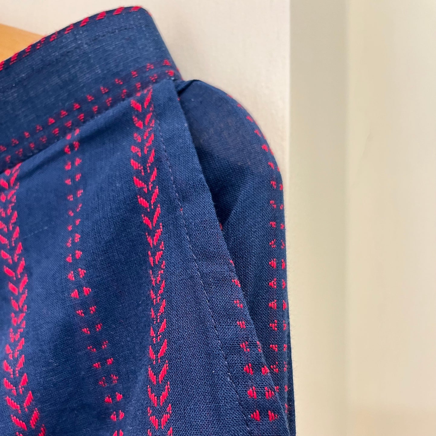 Kapaas Hondloom Cotton Kurta Set_Blue