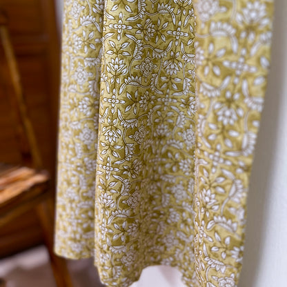 Noodle Strap Pure Cotton Dress 2.0 - Yellow