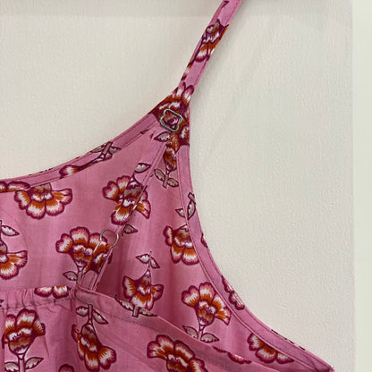 Noodle Strap Pure Cotton Dress 2.0 - Pink