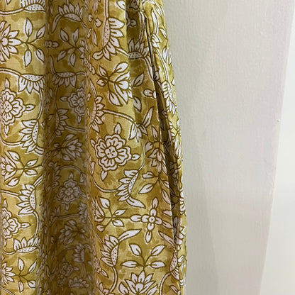 Noodle Strap Pure Cotton Dress 2.0 - Yellow
