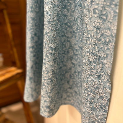 Noodle Strap Pure Cotton Dress 2.0 - Ice Blue