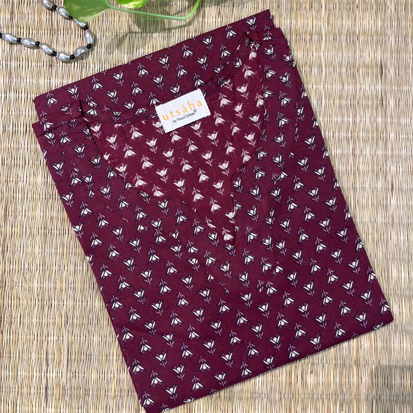 Rozana 2.0 Pure Cotton Kurta_Magenta