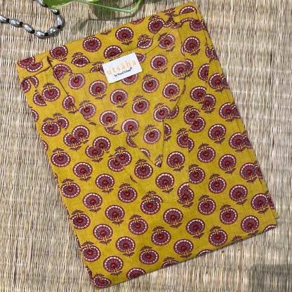 Rozana 2.0 Pure Cotton Kurta_Mustard