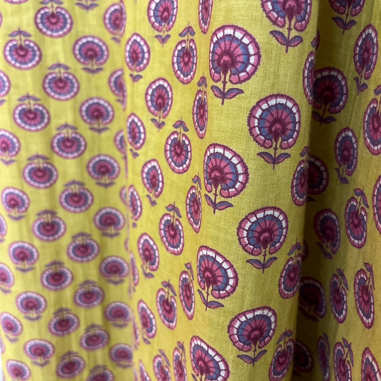 Rozana 2.0 Pure Cotton Kurta_Mustard
