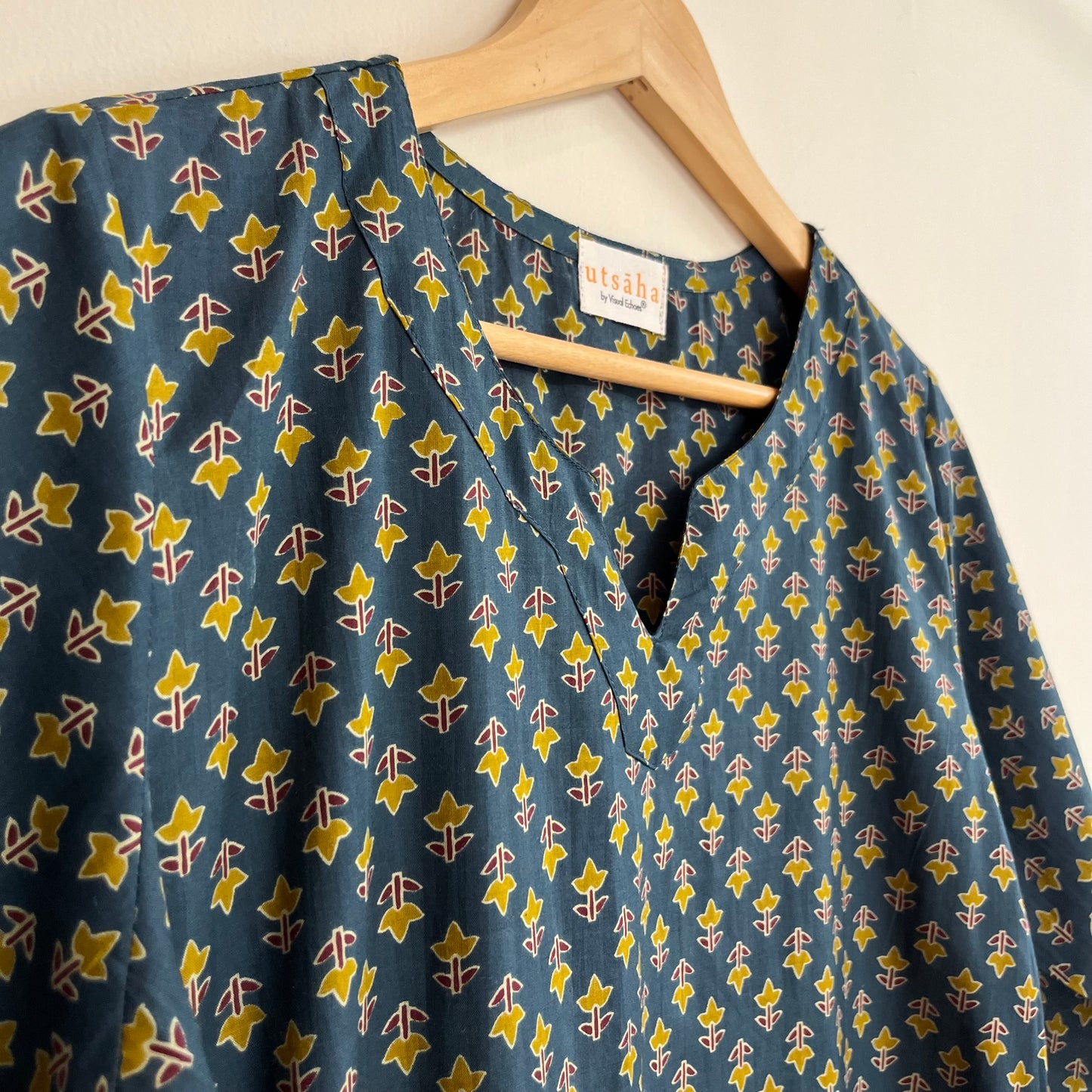 Rozana 2.0 Pure Cotton Kurta_Green