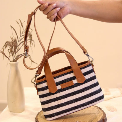 Lush Sling Handbag_Dreamy Stripes