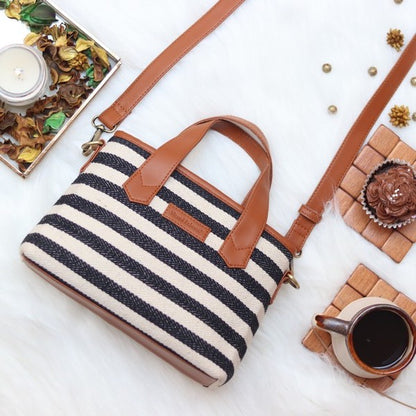 Lush Sling Handbag_Dreamy Stripes