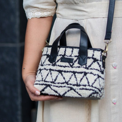 Lush Sling Handbag_Turkish Monochrome